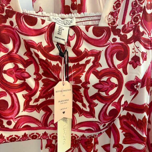 Rachel Zoe Matching Set - Crop Top and Wide Leg Pants - Picture 5 of 5